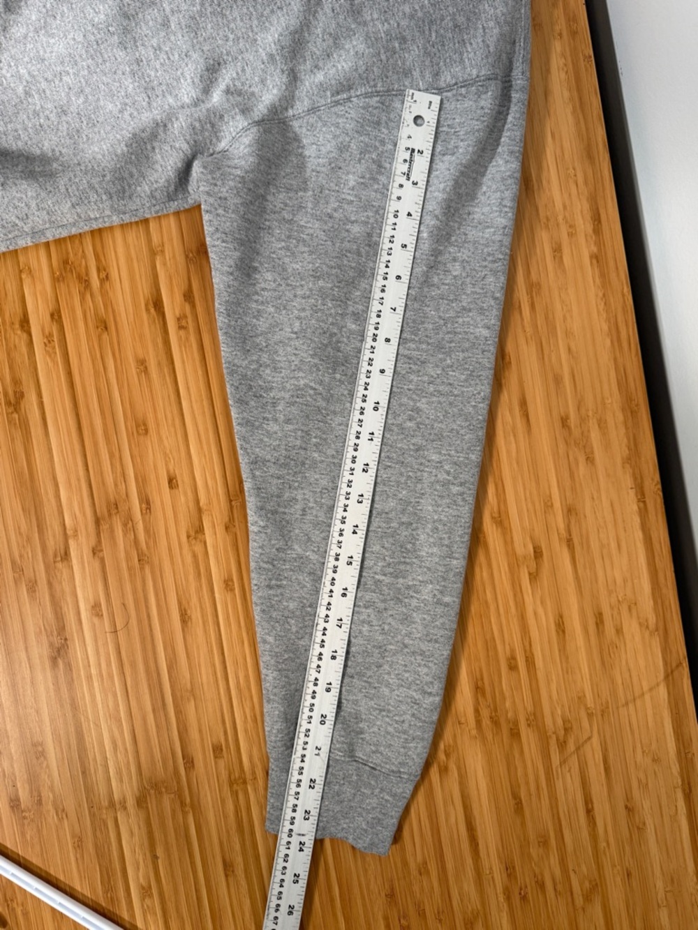 🇺🇸 Polo Jeans Co. Ralph Lauren Spellout Sweatshirt Grey Size Large - Picture 6 of 6